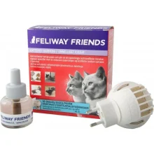 Диффузор Ceva Feliway Friends + сменный блок для снятия стресса и коррекции поведения у кошек, 48 мл