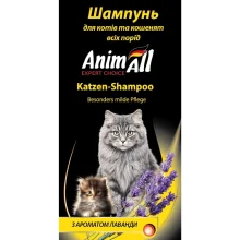 Шампунь AnimAll для кошек и котят всех пород, с ароматом лаванды, 250 мл