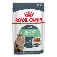 Влажный корм Royal Canin Digest Sensitive при чувствительном пищеварении у кошек, кусочки в соусе, 85 г