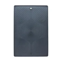 Коврик Dexas Pet Bowl, антискользящий для собак и кошек, серый, большой, 43х57 см