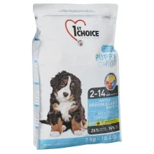 Сухой корм 1st Choice Puppy Medium&Large Chicken для щенков средних и крупных пород, с курицей, 350 г