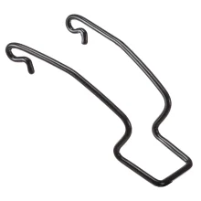 Фиксатор Ferplast L21 Universal Clip Black для птичьих клеток, чёрный