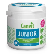 Витаминная добавка Canvit Junior for Dogs для поддержания здорового развития для щенков и молодых собак, 100 г