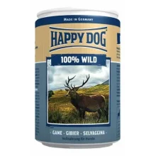 Консерва Happy Dog NaturLine Dose 100% Wild для собак, с дичью, 400 г