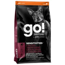Сухой корм GO! Solutions + Shine Lamb беззерновой, для собак и щенков, чувствительное пищеварение, 1.59 кг