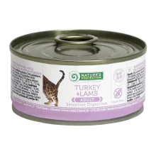 Консерва Natures Protection Sensitive Digestion Turkey&Lamb для кошек, 100 г