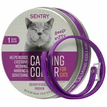 Ошейник Sentry Calming Collar Good Kitty успокаивающий, для котов, с феромонами, 38 см