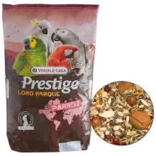 Корм Versele-Laga Prestige Loro Parque Ara Parrot Mix зерновая смесь для крупных попугаев, 15 кг