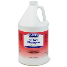 Шампунь Davis 15 to 1 Shampoo Fragrance-Free без запаха для собак, котов, концентрат, 3.8 л