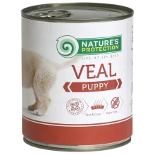 Консерва Natures Protection Puppy Veal для щенков, 800 г