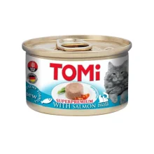 Консервы Tomi Salmon с лососем, для котов, мусс, 85 г