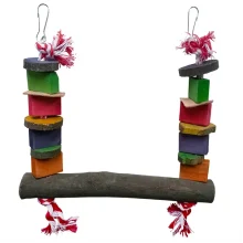Игрушка Flamingo Parrot Toy Swing, для крупных попугаев, 30×4.5×33 см