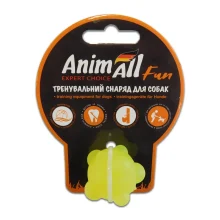 Игрушка AnimAll Fun шар молекула, желтая, 3 см