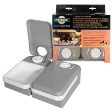 Кормушка автоматическая PetSafe Eatwell 2 Meal Pet Feader для котов и собак, 21.5×26.1×8.1 см