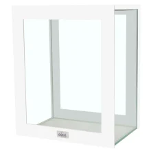 Аквариум AquaStar Domino декоративный, белый, 10.5 л