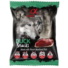 Полувлажное лакомство для собак Alpha Spirit DOG Snacks Duck, кубики с уткой, 50 г