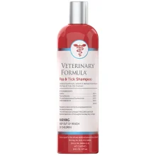 Шампунь Veterinary Formula Advanced Flea&Tick Shampoo, для собак и кошек, от блох и клещей 0.473 л
