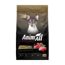 Сухой корм AnimAll для взрослых собак малых пород, со свежей индейкой и ягненком, 12 кг