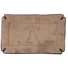 Подстилка согревающая в клетку K&H Self-Warming Crate Pad для собак, коричневый, 36×56 см
