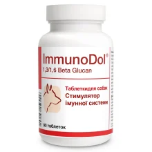 Пищевая добавка Dolfos ImmunoDol для собак для поддержания иммунитета у взрослых собак, 90 табл