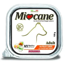 Влажный корм Morando MioCane Adult Chicken & Carrots для собак, с курицей и морковью, 150 г