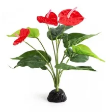 Искусственное растение Repti-Zoo Anthurium TP013, 33 см