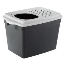 Закрытый туалет Ferplast Toilet Home Jumpy для кошек с верхним входом, 38,8x57,5x9 см