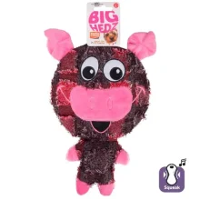 Игрушка Flamingo Big Headz для собак, большая голова с пищалкой, 32х20.5х4 см
