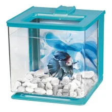 Аквариумный комплект Hagen Marina Betta EZ Care, 2.5 л, голубой