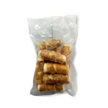 Лакомство AnimAll Dental трубочка рулетик, для собак, с мясом курицы, 9-10 см, 10 штук