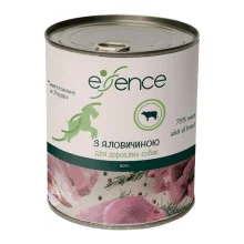 Влажный корм Essence для взрослых собак, с говядиной, 800 г