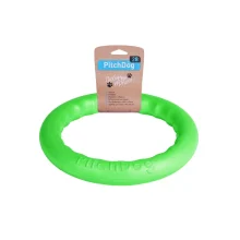 Кольцо для апортировки PitchDog, салатовое, диаметр - 28 см