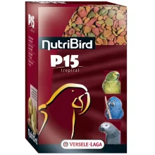 Полноценный корм Versele-Laga NutriBird P15 Tropical для крупных попугаев, орех и и фрукты, 1 кг