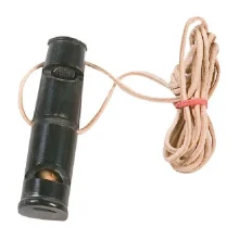 Свисток Flamingo Horn для собак, горн, 2-х тональный, со шнурком, 6.6×1.8 см