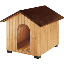 Деревянная будка Ferplast Domus Maxi для собак, 111,5x132x103,5 см