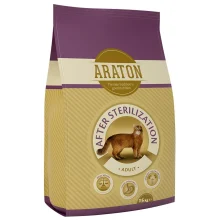 Сухой корм Araton Adult After Sterilization для стерилизованных кошек весом от 1 до 8 кг, 15 кг