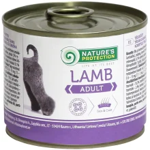 Консерва Natures Protection Adult Lamb для взрослых собак, 200 г