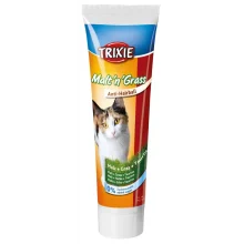Паста Trixie Malt`n`Grass для выведения шерсти у кошек, 100 г