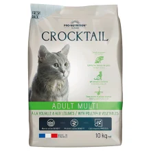 Сухой корм Pro-Nutrition Flatazor Crocktail Adult Multi для взрослых кошек, с птицей и овощами, 10 кг
