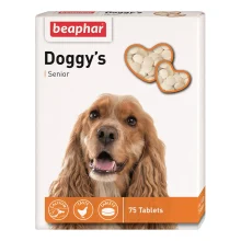 Витамизированное лакомство Beaphar Doggy's Senior для собак старше 7 лет, 75 табл