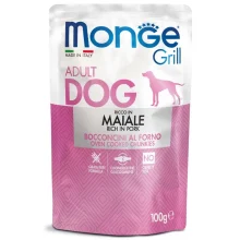 Влажный корм MONGE DOG GRILL со свининой, 100 г