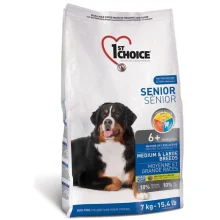 Сухой корм 1st Choice Senior Medium&Large Chicken для пожилых собак средних и крупных пород, с курицей, 12 кг