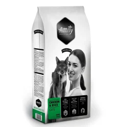 Сухой корм Amity Premium Chicken&Rice Cats для взрослых кошек, с курицей и рисом, 500 г
