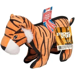 Игрушка Flamingo Strong Tiger суперпрочная, мягкая, для собак, 38х14х28 см