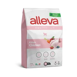 Сухой корм Alleva Equilibrium Chicken Kitten для котят, беременных и лактирующих кошек, с курицей, 1.5 кг