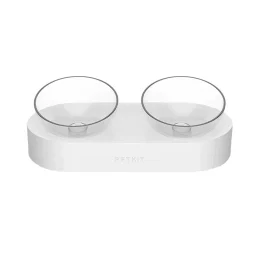 Кормушка Petkit Fresh Nano Pet Cat Two Bowl Stand для собак и кошек, 275-480 мл, белая