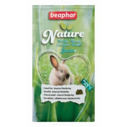 Беззерновой корм Beaphar Nature Rabbit для крольчат, из тимофеевки, 1.25 кг