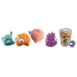 Игрушка-пищалка Croci морские жители, для собак, латекс, 5-6 см, цена за 1 шт