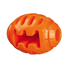 Игрушка мяч регби Trixie Soft & Strong для собак, термопластрезина, без звука, 10 см
