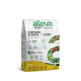 Сухой корм Alleva Holistic Puppy/Junior Chicken&Duck Medium для щенков средних пород, курица и утка, 800 г